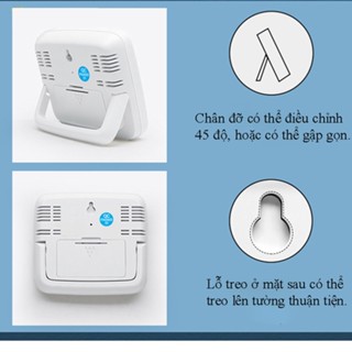 🥇FREESHIP🥇Nhiệt kế phòng điện tử ẩm kế 3 trong 1, Nhiệt Kế Phòng Ngủ Ẩm Kế Đa Chức Năng cho bé