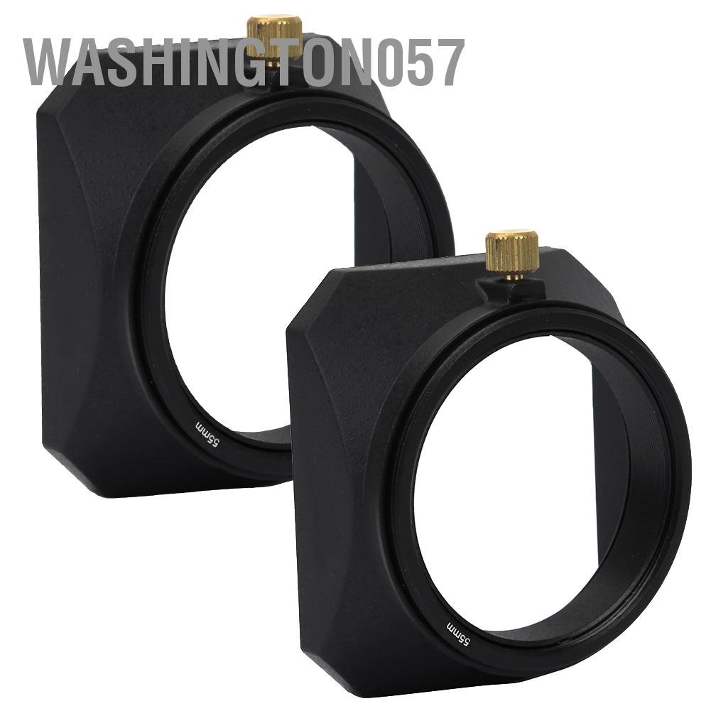 Có thể bán buôn Ống kính hình vuông Hood Shade Phụ kiện cho máy ảnh không gương lật Bộ lọc ống video kỹ thuật số Washington057 Hàng giao ngay