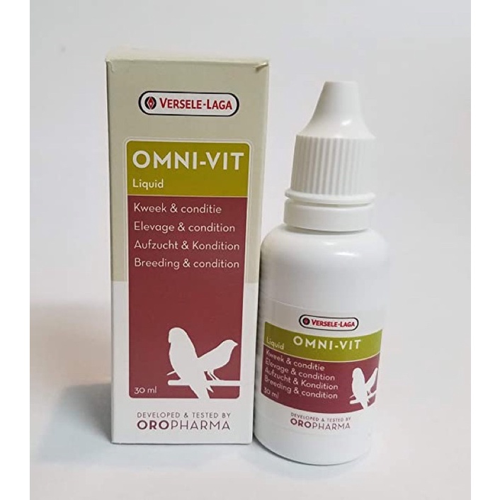 Canto kích hót / Muta hỗ trợ thay lông/ Omni hỗ trợ mái sinh sản cho chim cảnh chai seal 30ml nhập Bỉ