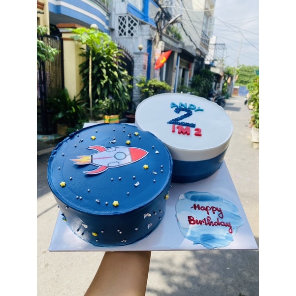 Bánh sinh nhật/bánh kem 2 bánh 14cm (làm theo mẫu & đặt trước 1 ngày)