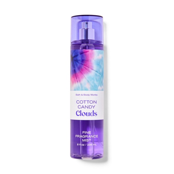 𝐭𝐡𝐞𝐠𝐥𝐚𝐦𝐛𝐚𝐫 ★ Xịt Thơm Toàn Thân BATH & BODY WORKS - COTTON CANDY CLOUDS