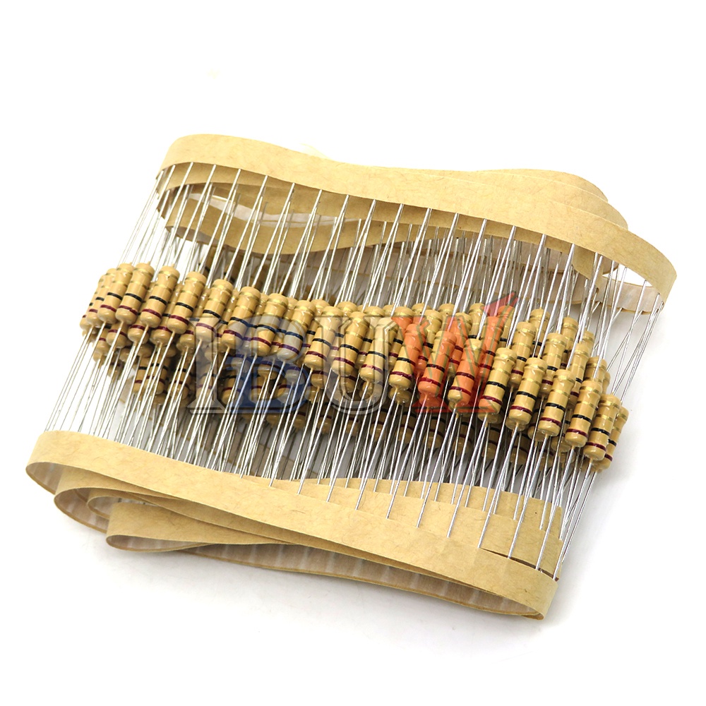 Set 20 Điện Trở Carbon 1W 5% 3.9K ~ 430K 3.9K 4.7K 10K 47K 75K 100K 200K 360K 430K ohm Chuyên Dụng