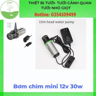 Bơm chìm mini 12v 30w