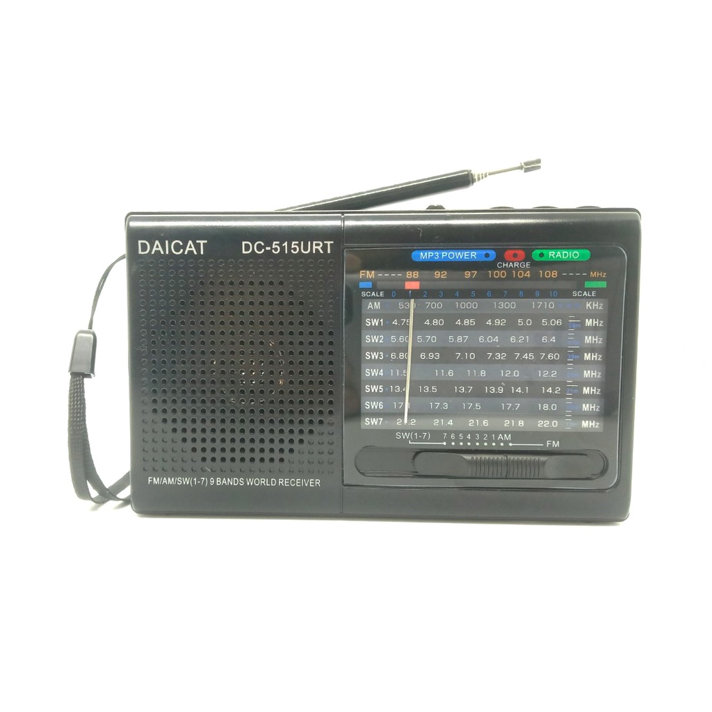 . Đài Radio Fm-Am-Usb-Thẻ Nhớ