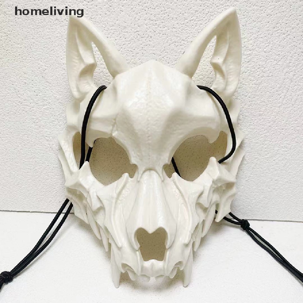Mặt Nạ Hóa Trang Halloween Hình Bộ Xương Rồng Độc Đáo