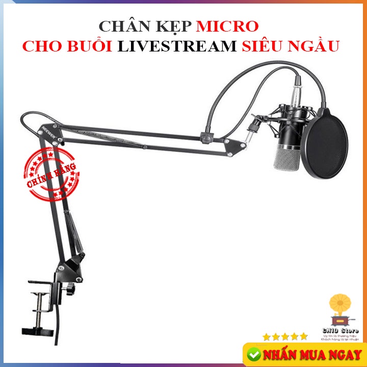 Bộ mic livestream AT100, Sound card K300 chính hãng phòng thu âm chuyên dùng