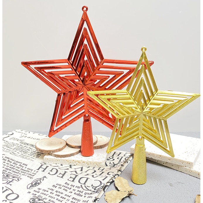 Ngôi Sao Đỉnh Sang Trọng SD04 Trang trí Cây Thông, Trang Trí Noel Giáng Sinh