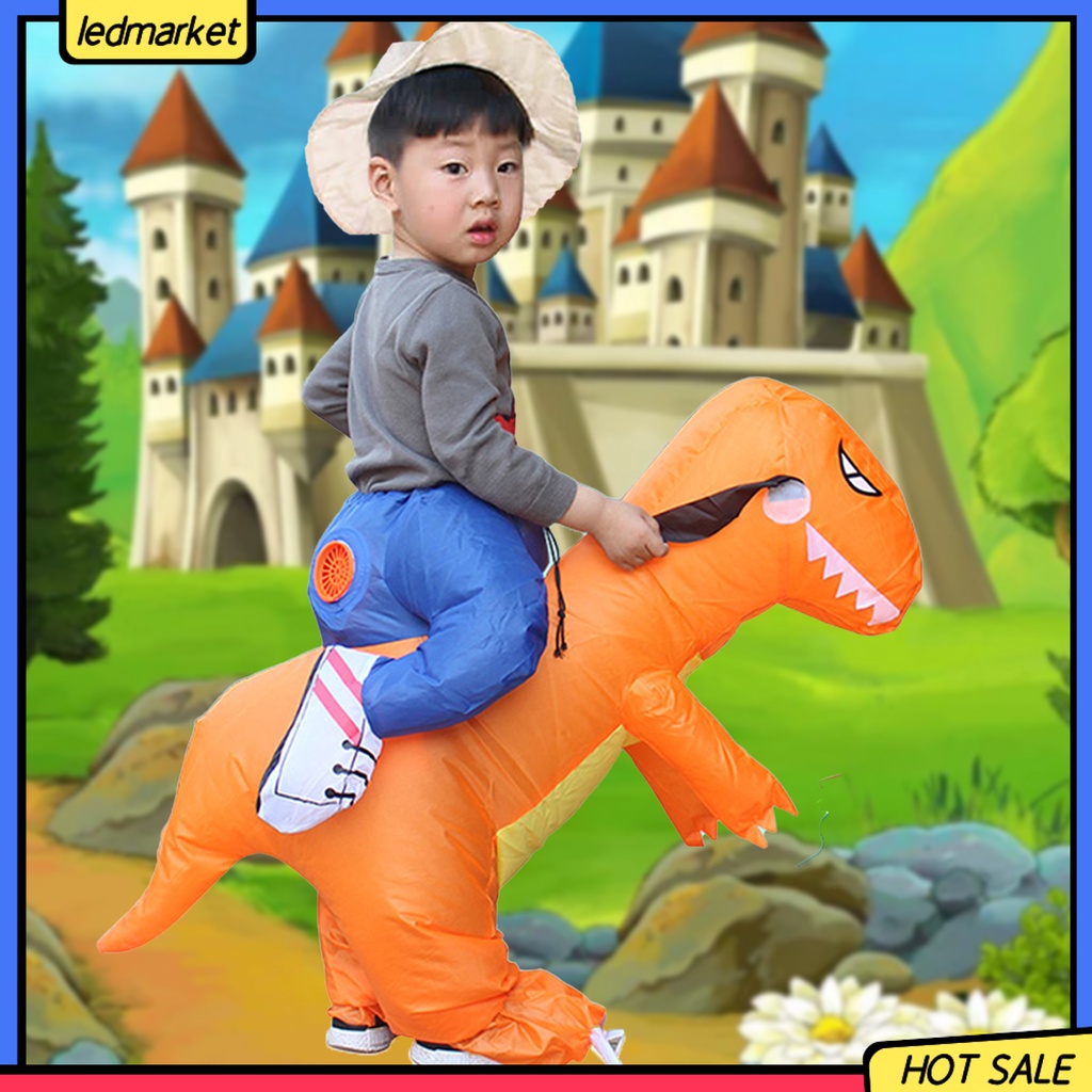 Đồ Bơm Hơi Hóa Trang Khủng Long Có Thể Bơm Phồng Cho Người Lớn Và Trẻ Em