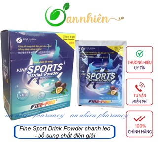 Fine Sport Drink Powder chanh leo - bổ sung chất điện giải