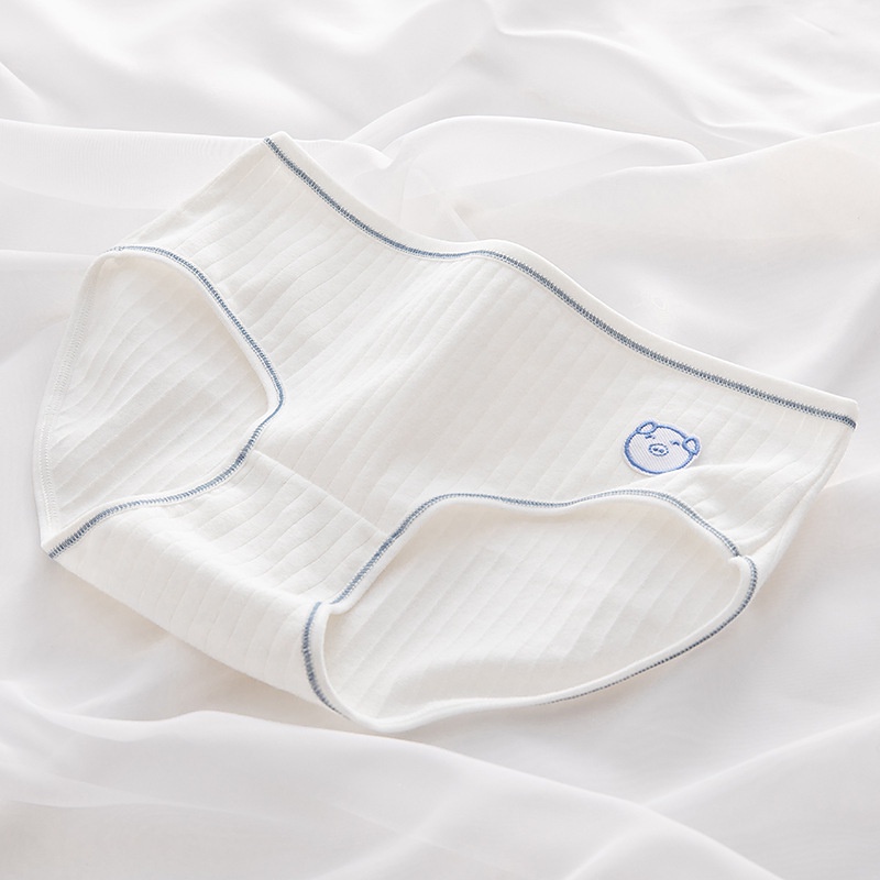 Quần Lót Cotton Thoáng Khí Cho Bé 12-18 Tuổi