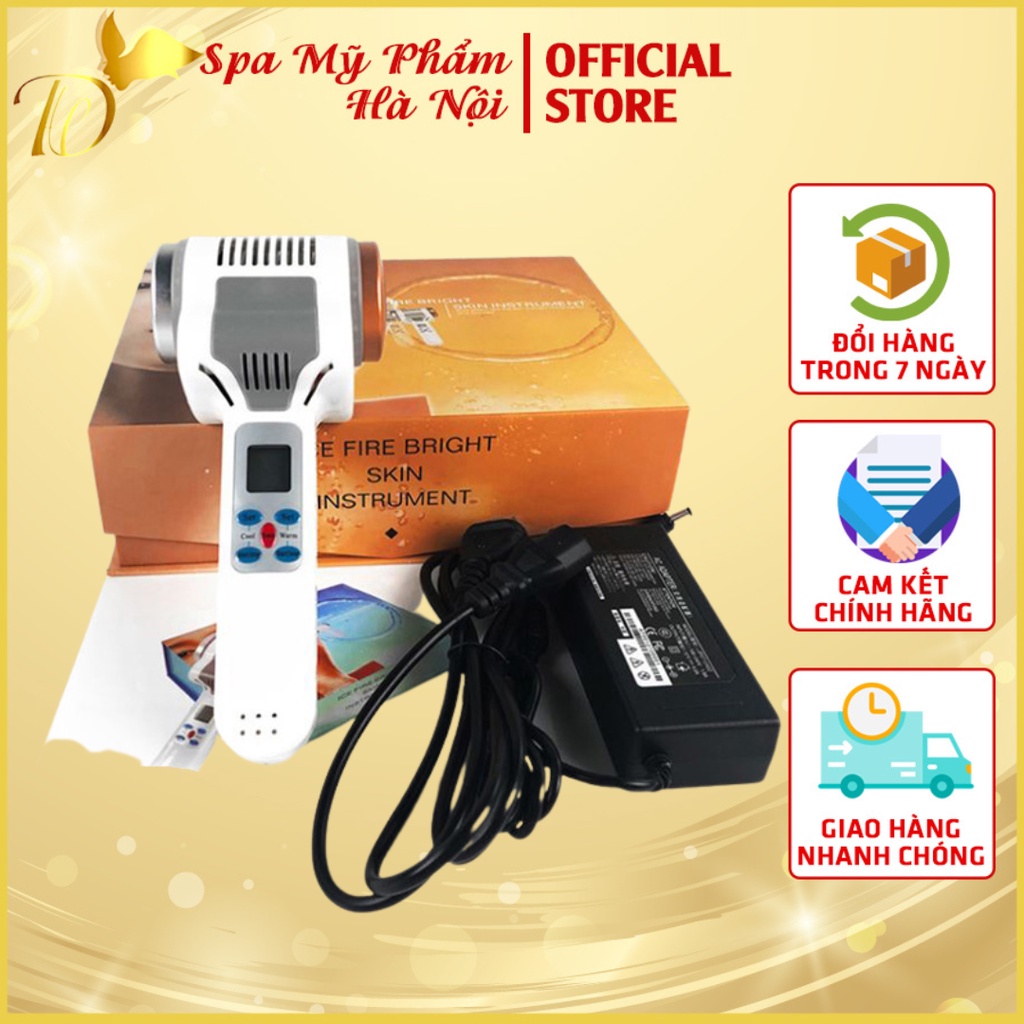 Búa Nóng Lạnh Vàng Shop Spa Mỹ Phẩm Hà Nội 2 đầu nóng, lạnh
