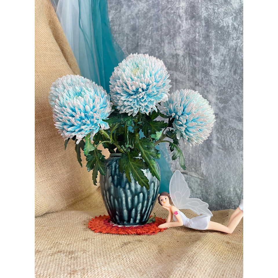 Lu Bia, Lu Nước Bình Cắm Hoa Mini Để Bàn Gốm Sứ Bát Tràng - Gốm Bích