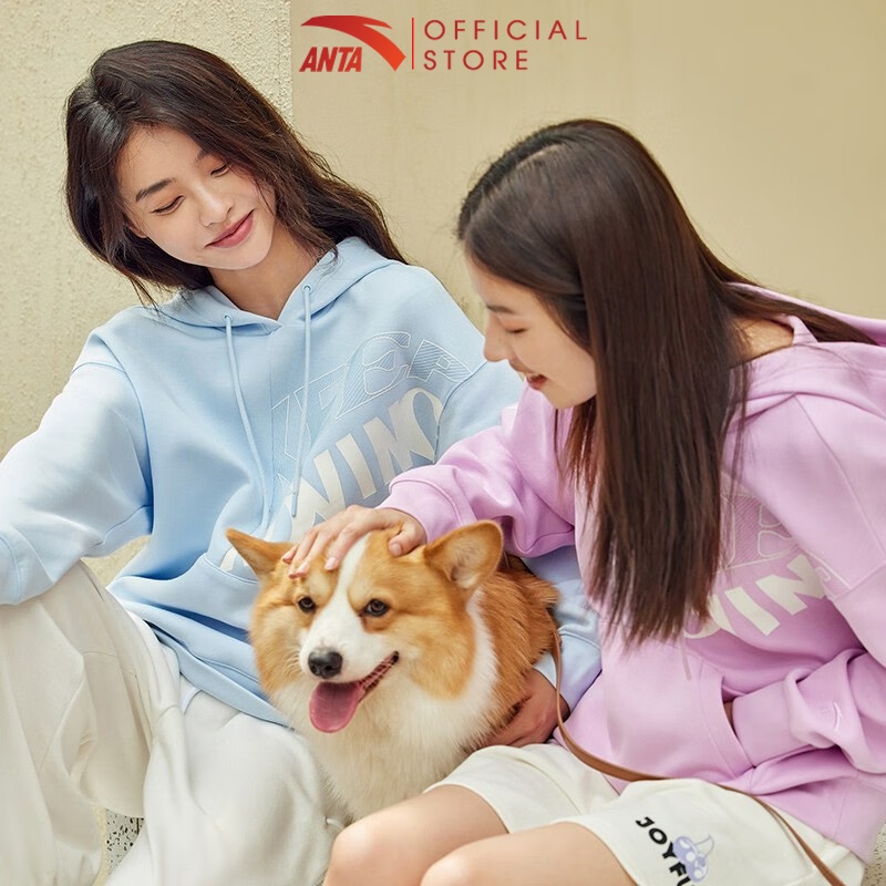 Áo hoodie thể thao nữ Anta 862238710