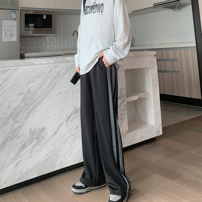 NRVP Quần Thể Thao Dài Dáng Rộng Phong Cách Thời Trang Hàn Quốc