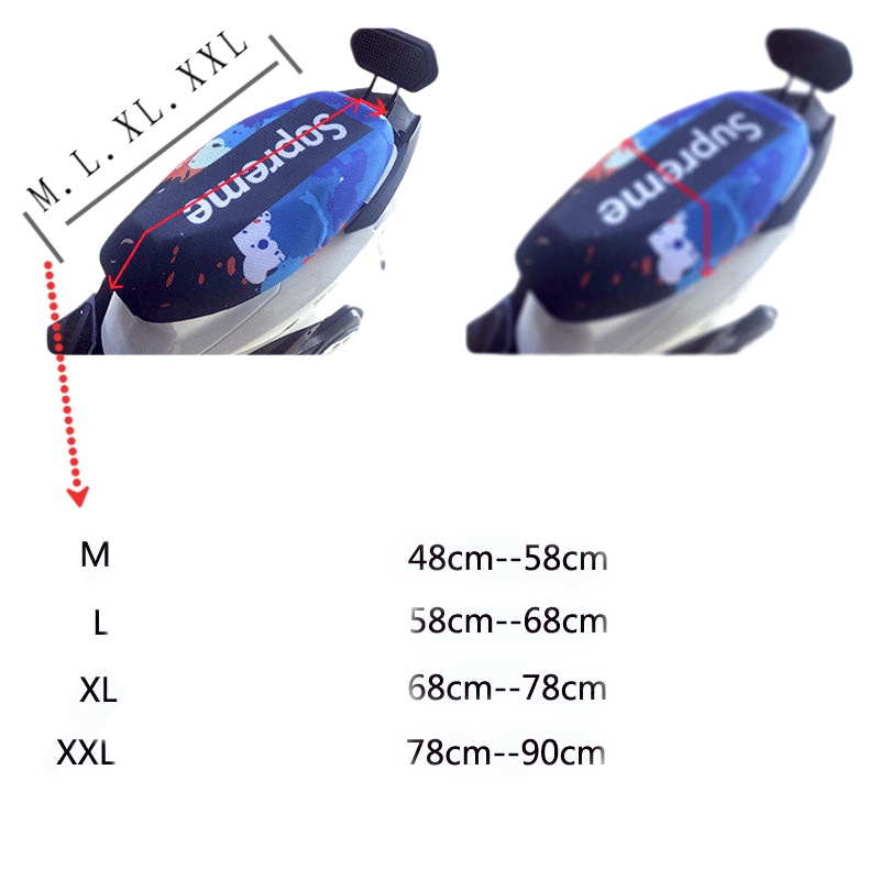 Bọc Yên Chống Nắng Xe Máy Thông Hơi Thoáng Mát Bọc đệm ngồi