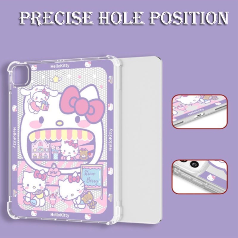 Ốp Máy Tính Bảng TPU Có Khe Đựng Bút Cho iPad 9th 8th 7th Air 5 Air 2 Air3 Air4 9.7 iPad 9 7 gen8 gen9 Air3 Air4 Mini 1 2 3 4 5 6