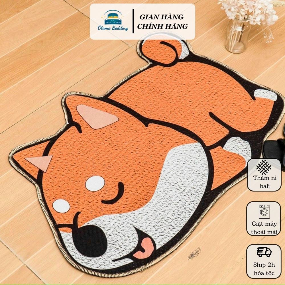 Thảm lau chân chùi chân Otama Bedding thảm nỉ lì bali phòng bếp phòng tắm chống trơn trượt cao cấp