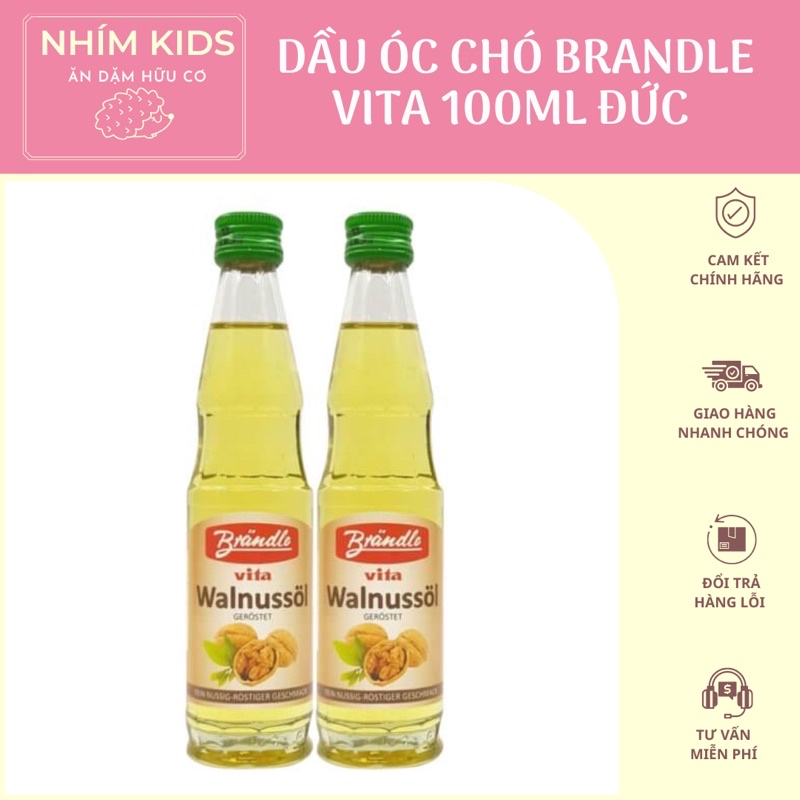 Dầu Óc Chó Brandle Vita 100ml - Đức