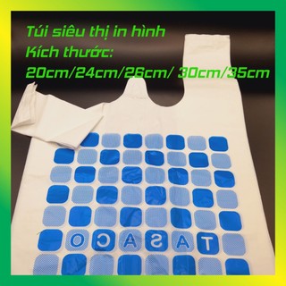 [ 1 kg ] Túi siêu thị trắng sữa - VUI VUI STORE