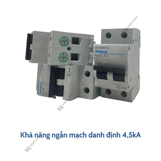 CB 2 Tép SINO (10A, 16A, 20A, 25A, 32A, 40A, 63A) PS45N - 2 Cực