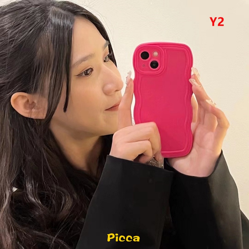 Ốp Điện Thoại Viền Gợn Sóng Cho Redmi 12C 9 10 9T 9A 9C 10A 9C NFC Redmi Note 11 Note 10 Note9 Note8 Note 10s Note 11s Note 10 Pro Max Plus