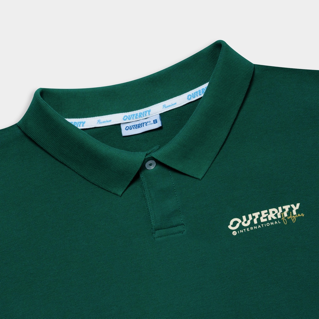 Áo polo nam nữ unisex local brand Outerity Fulgens vải cá sấu - ORT.B 715