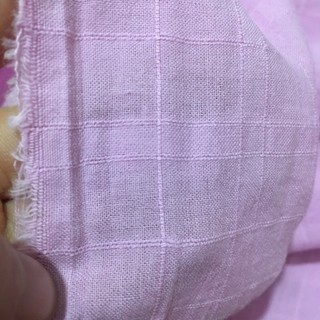 Vải linen kẻ ô chìm