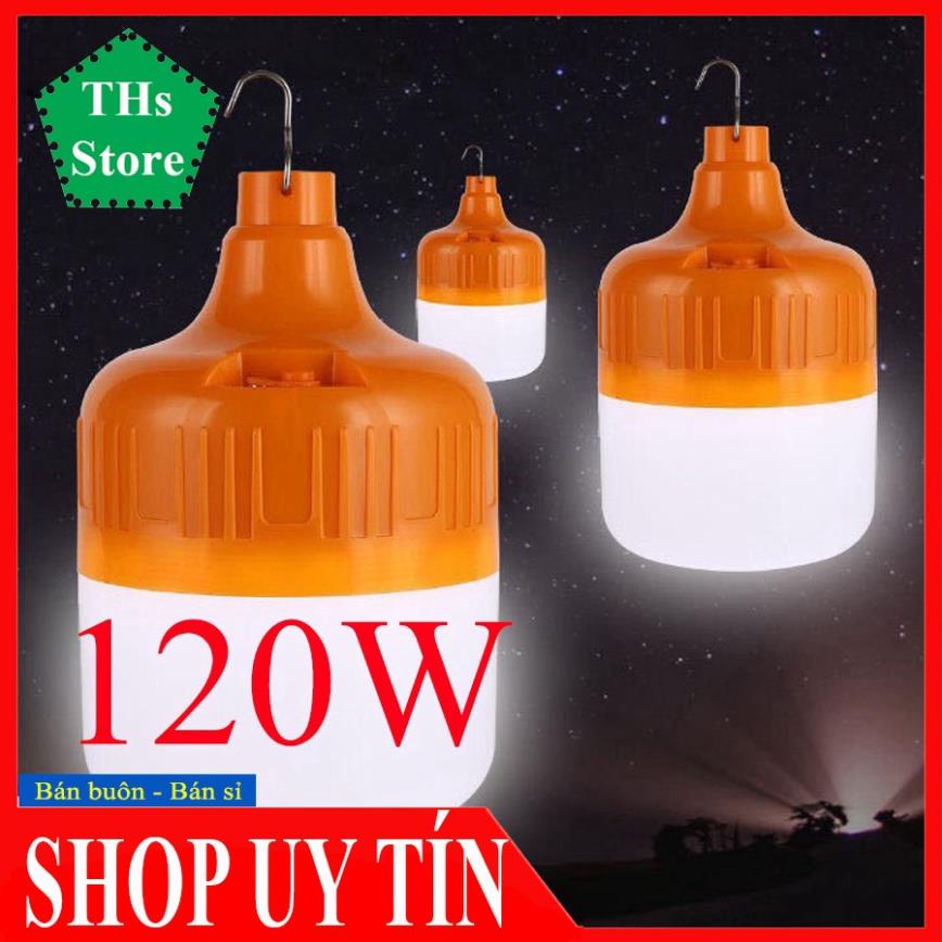 Bóng đèn tích điện 6-8h_loại 150w có móc treo tiện lợi 2 bin siêu khoẻ
