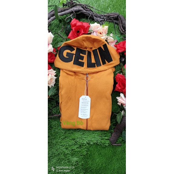 Áo Khoác Chống Nắng Thời Trang Nón Thêu GELIN