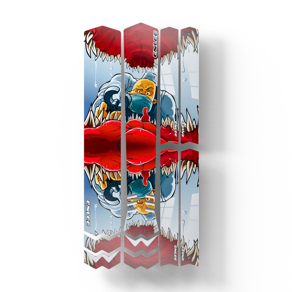 Miếng Dán Trang Trí Khung Trước Bảo Vệ Khung Xe Đạp Leo Núi