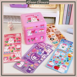 HÌNH DÁN - STICKER HOA TULIP TRANG TRÍ