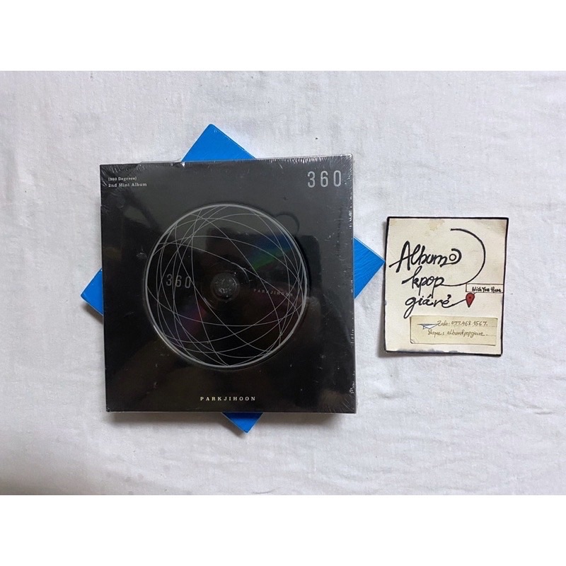 Wanna one Park Ji Hoon 2nd mini album 360 nguyên seal.