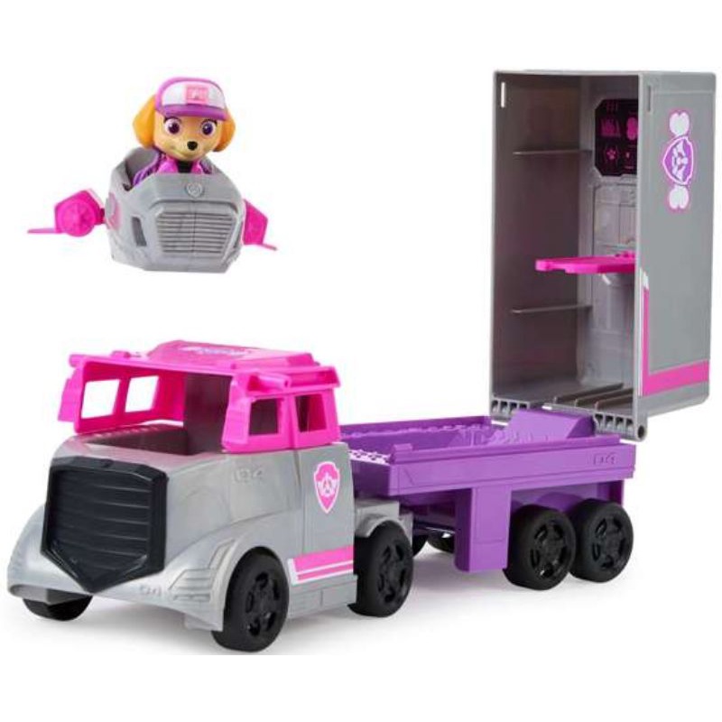 Đồ chơi Paw Patrol: Xe cứu hộ Big Truck Pups và chó cứu hộ Skye công năng mới