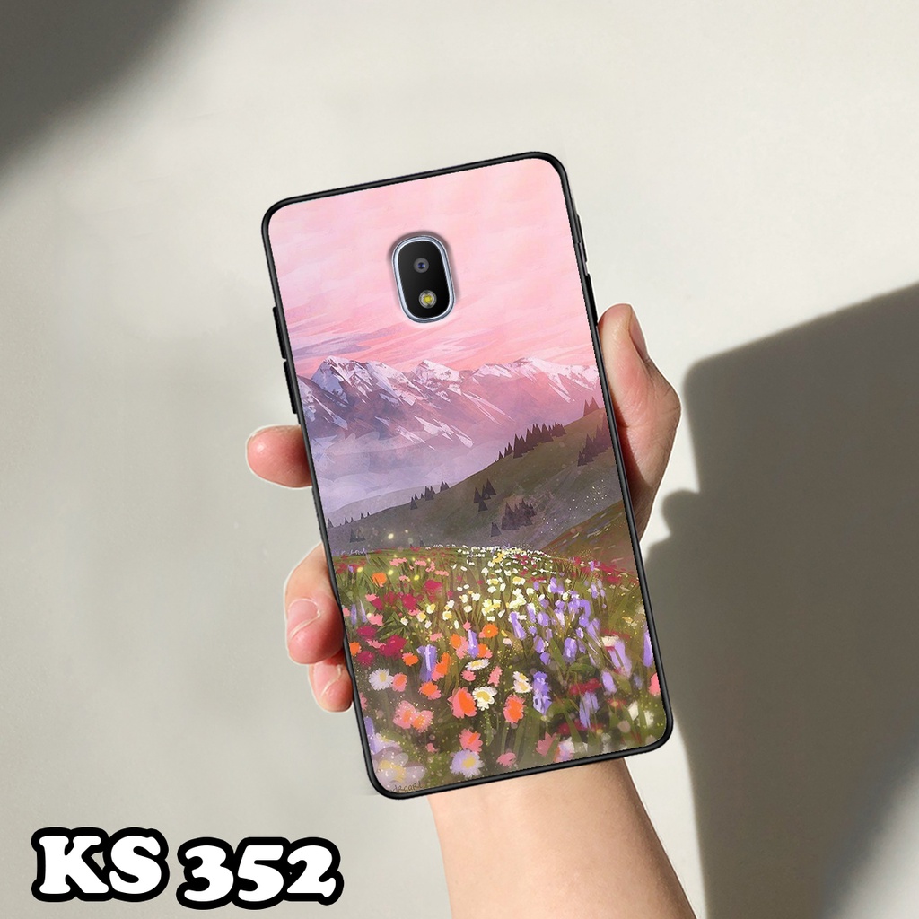 Ốp lưng Samsung J5 Prime - J5 Pro - J5 2015 - J5 2016 - Ốp Samsung in hình Cánh đồng hoa - Chất liệu TPU siêu bền