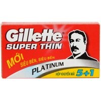 1 lưỡi lam trắng gillette