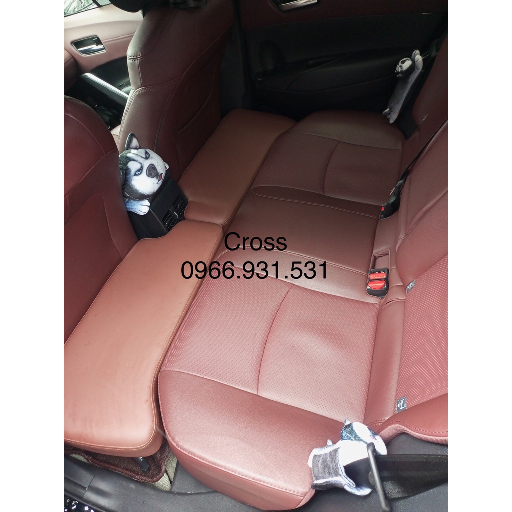 Ghế đệm thay cho đệm hơi xe ô tô Toyota Cross - Tặng kèm túi vải chuyên dụng