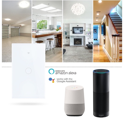 Công tắc thông minh wifi, wifi+rf điều khiển từ xa qua app tuya/smartlife