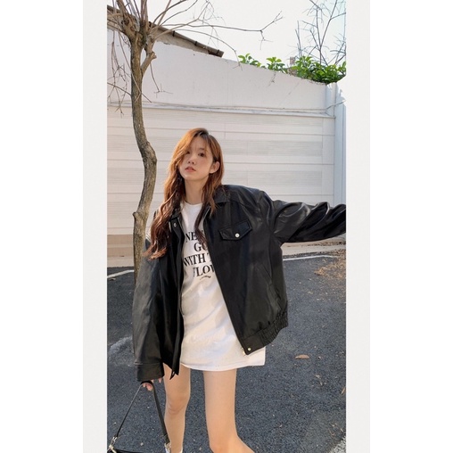 Áo khoác da hàng QCCC