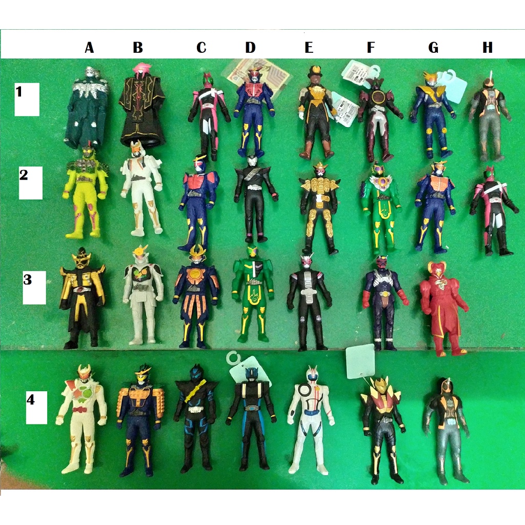 Fig dẻo Bandai siêu nhân Kamen Rider 11cm