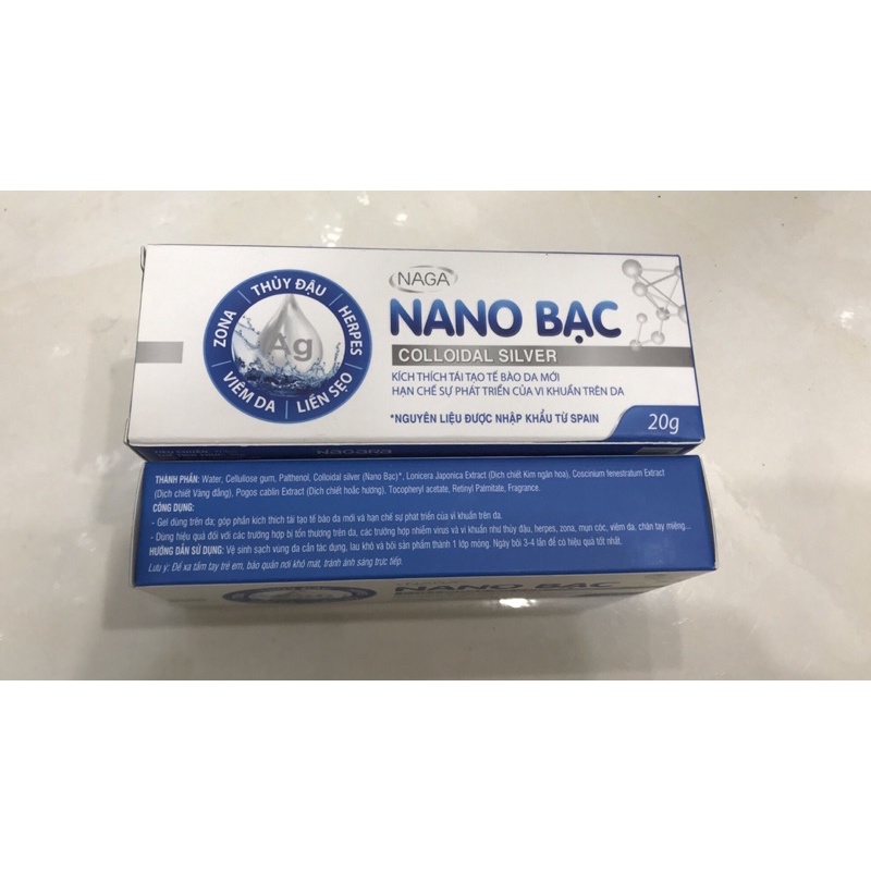 Kem Bôi Nano Bạc