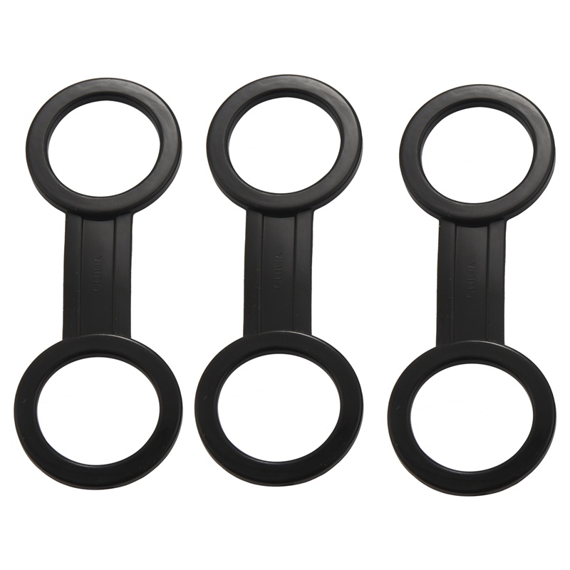 Bộ 8 Cái Kẹp Silicon Giữ Mặt Nạ Lặn Màu Đen