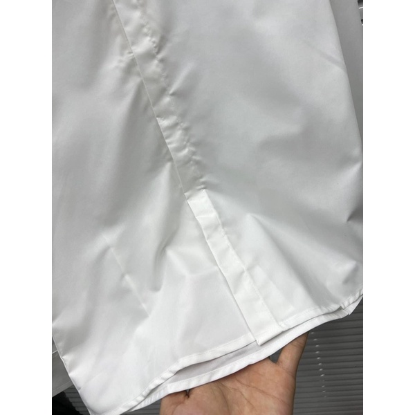 [HOT] Áo Sơ Mi Trắng Trơn Nam Giấu Cúc Kiểu Mới