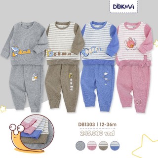 Dokma bộ nỉ ấm size 6-36m
