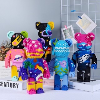 Đồ chơi lego lắp ráp, xếp hình chú gấu 3d độc đáo