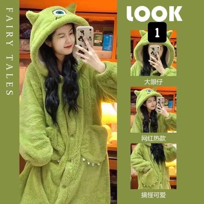 (Order) Áo choàng ấm lót bông mùa đông cho nữ
