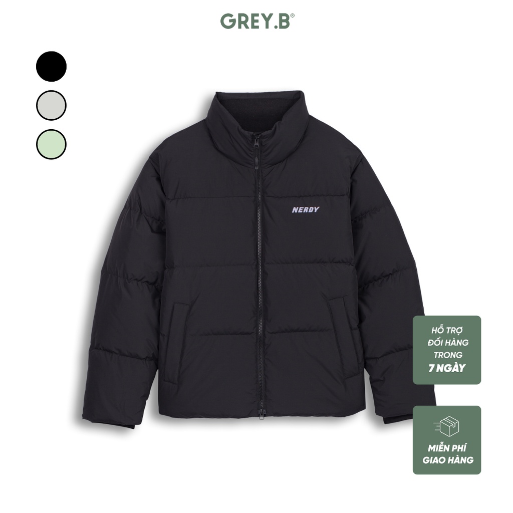 Áo Khoác Phao Nerdy Puffer Jacket Nhiều Màu Phong Cách Hàn Quốc