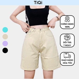 Quần ngố vải kaki 2 nút nhiều màu TiQi Jeans N-151