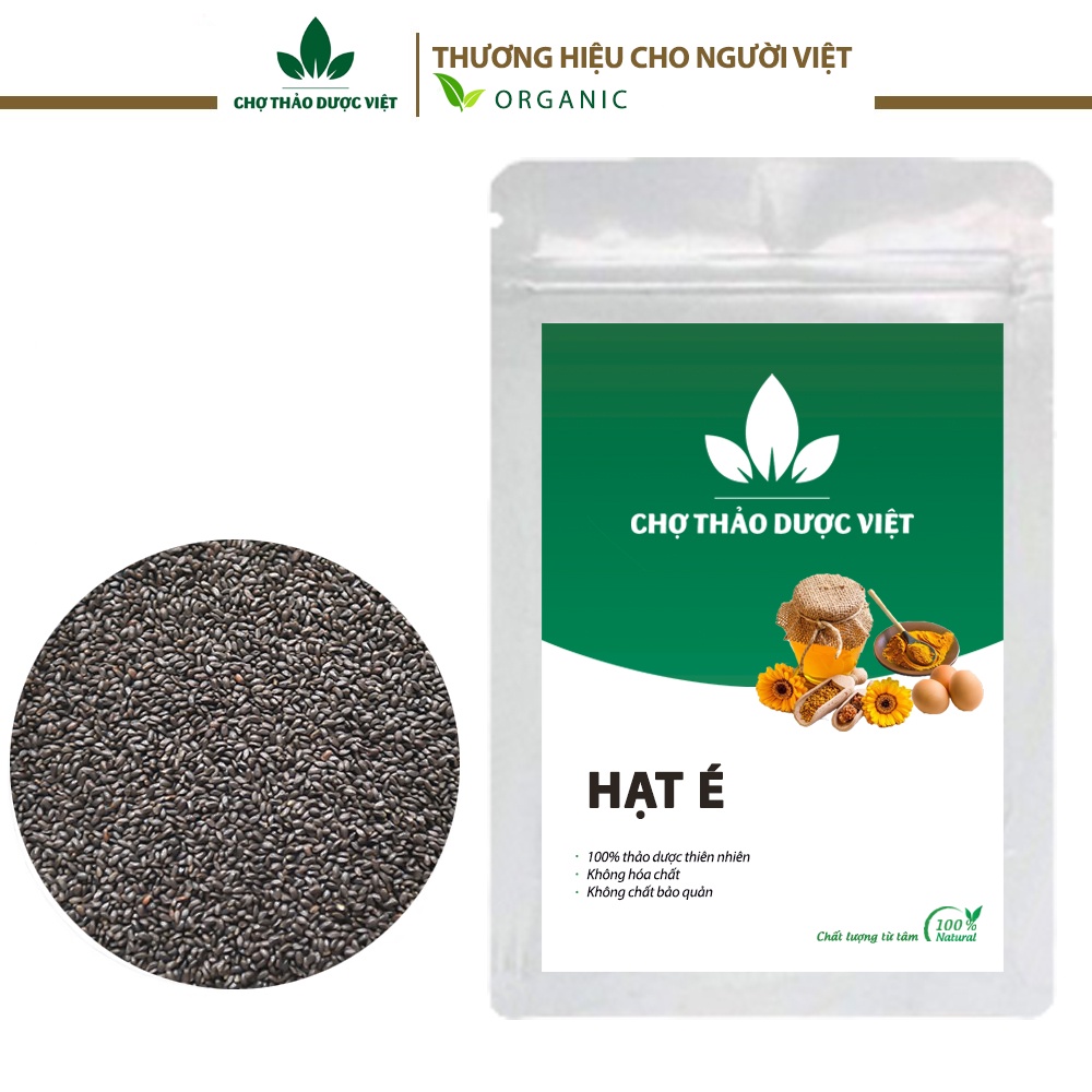 Hạt é nguyên chất 500g (Nấu chè, làm thạch sương sáo) - Chợ Thảo Dược Việt