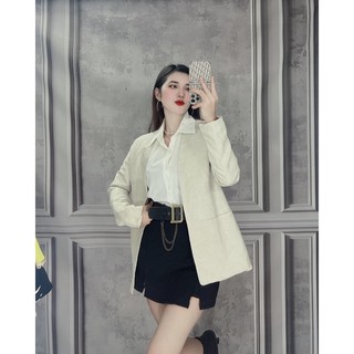 Áo khoác vest blazer Hàn si tuyển chọn N Hiền.2hand - V74
