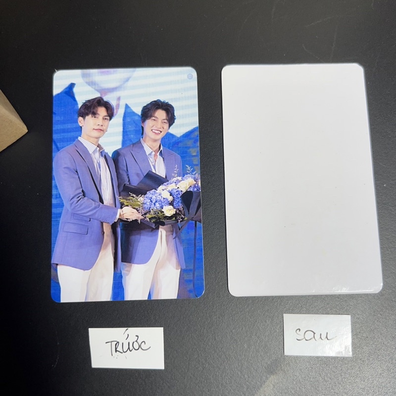 SET 9 CARD BO GÓC 1 MẶT BÓNG HOẶC BLING BLING KIM TUYẾN ẢNH IDOL THAILAN GEMINIFOURTH, OFFGUN, BIBLEBUILD, vv